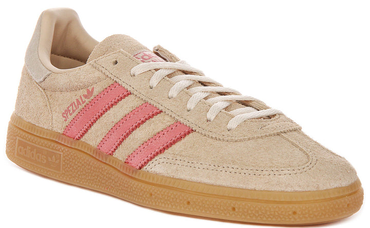 Adidas Handbal Spezial in Beige Rosa per Donna
