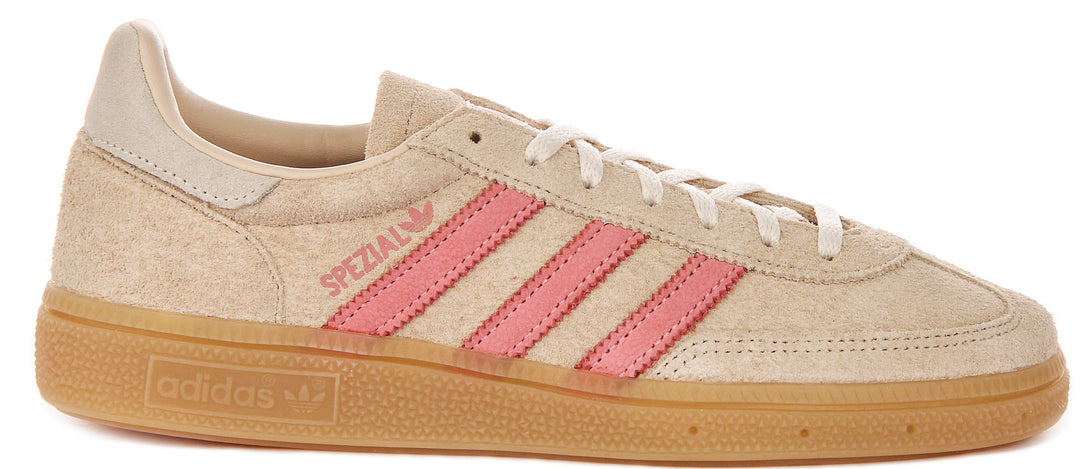 Adidas Handbal Spezial in Beige Rosa per Donna