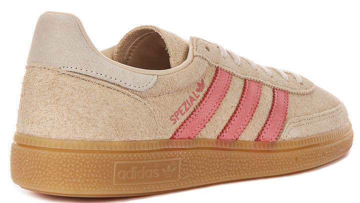 Adidas Handbal Spezial in Beige Rosa per Donna