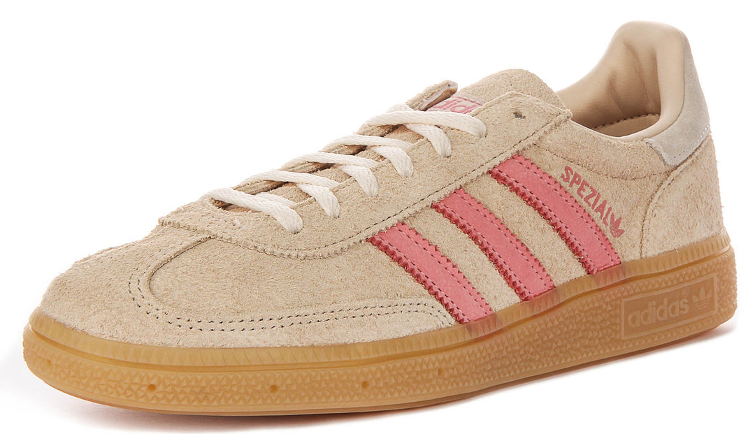 Adidas Handbal Spezial in Beige Rosa per Donna