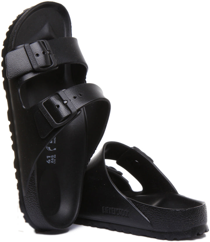 Birkenstock Arizona EVA Sandalo a doppio cinturino da donna in nero