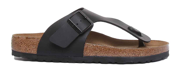 Birkenstock Ramses BF sandali con suola in sughero nera da uomo