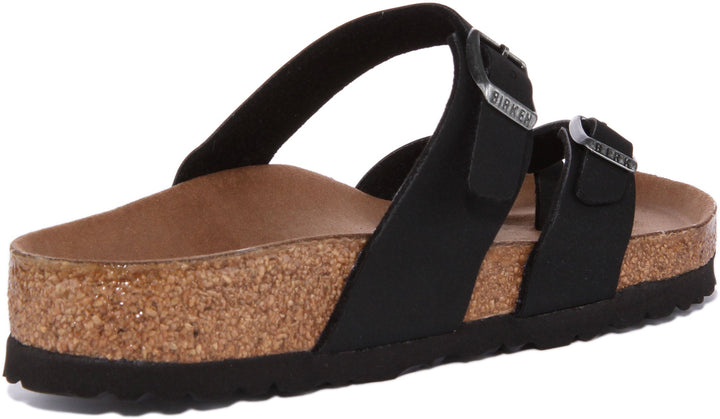 Birkenstock Mayari Sandali da donna in Birko Flor in nero