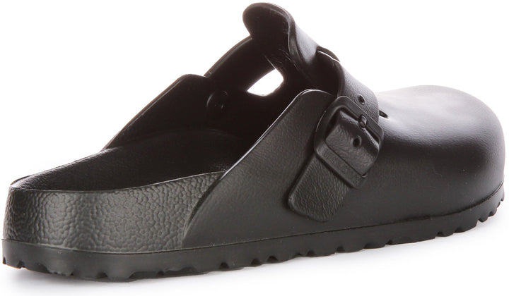 Birkenstock Boston Essentials EVA Sandali leggeri da donna neri