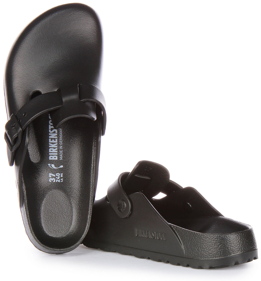 Birkenstock Boston Essentials EVA Sandali leggeri da donna neri