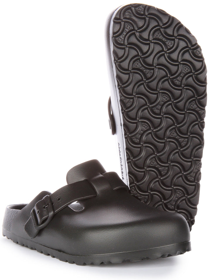 Birkenstock Boston Essentials EVA Sandali leggeri da donna neri