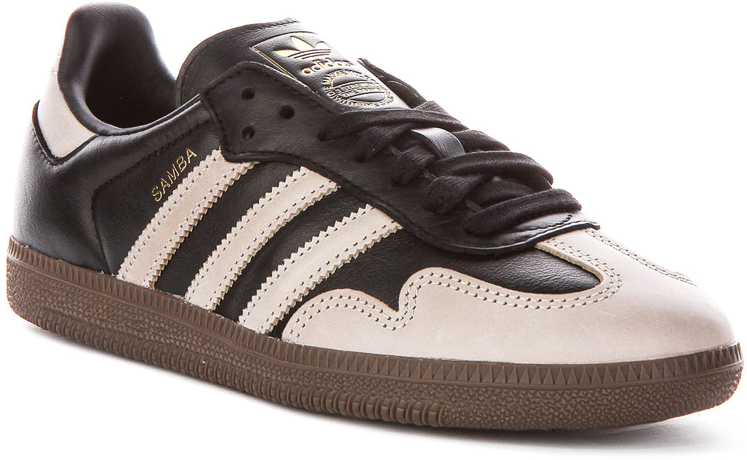 Adidas Samba OG W i svart och beige för kvinnor