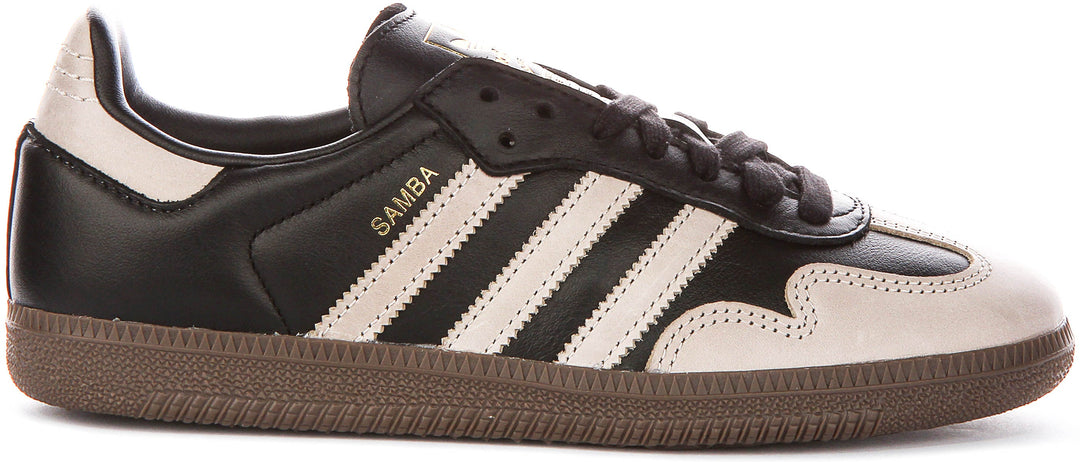 Adidas Samba OG W i svart och beige för kvinnor