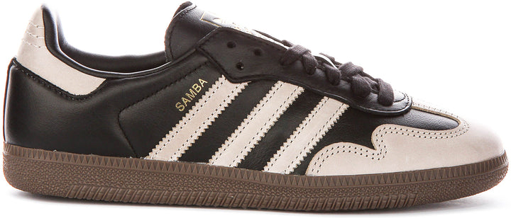 Adidas Samba OG W i svart och beige för kvinnor