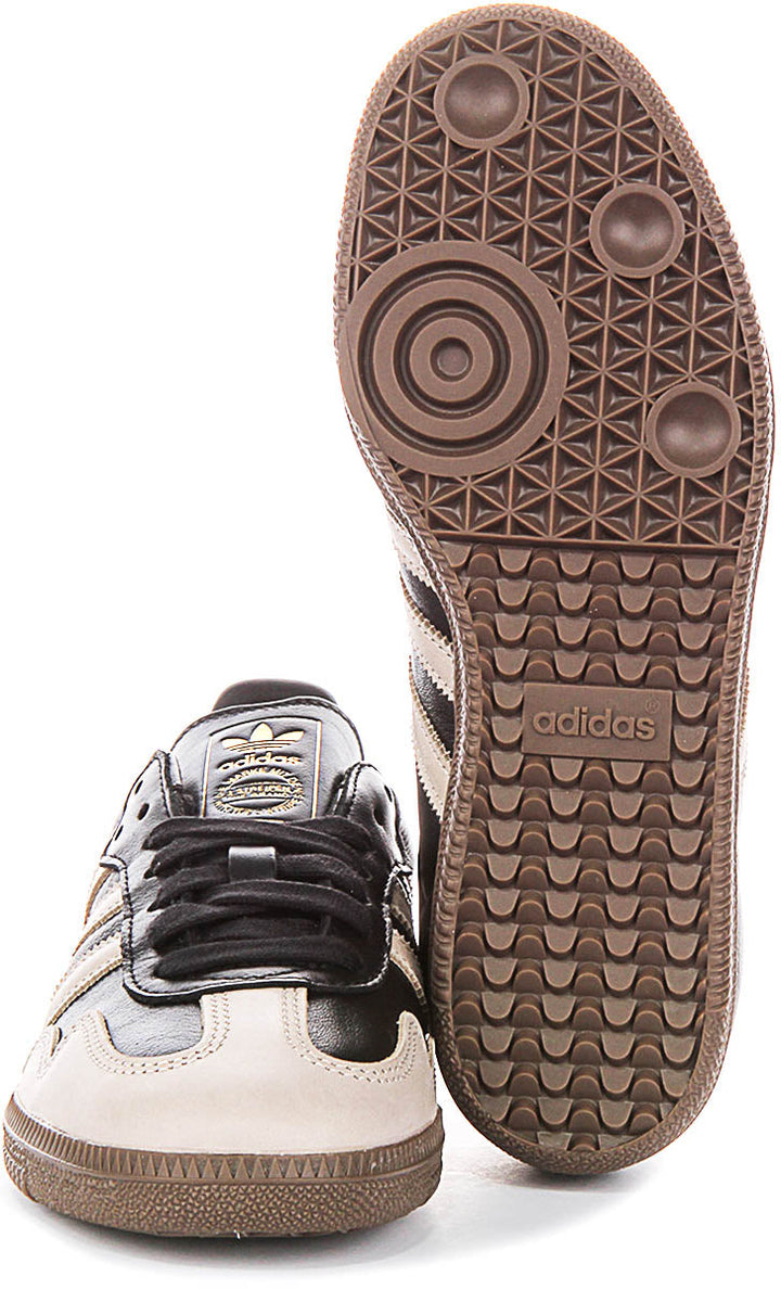 Adidas Samba OG W i svart och beige för kvinnor