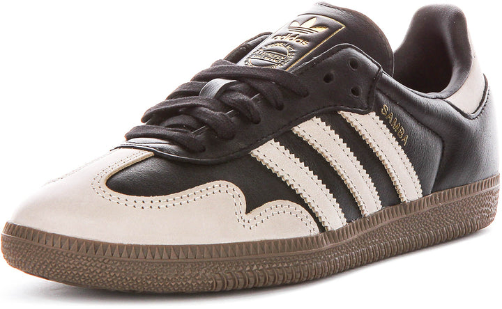 Adidas Samba OG W i svart och beige för kvinnor