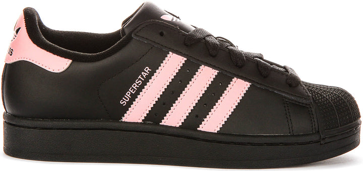 Adidas Superstar II J in Nero Rosa per Junior