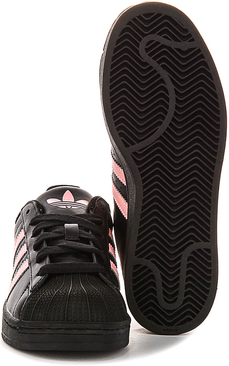 Adidas Superstar II J in Nero Rosa per Junior