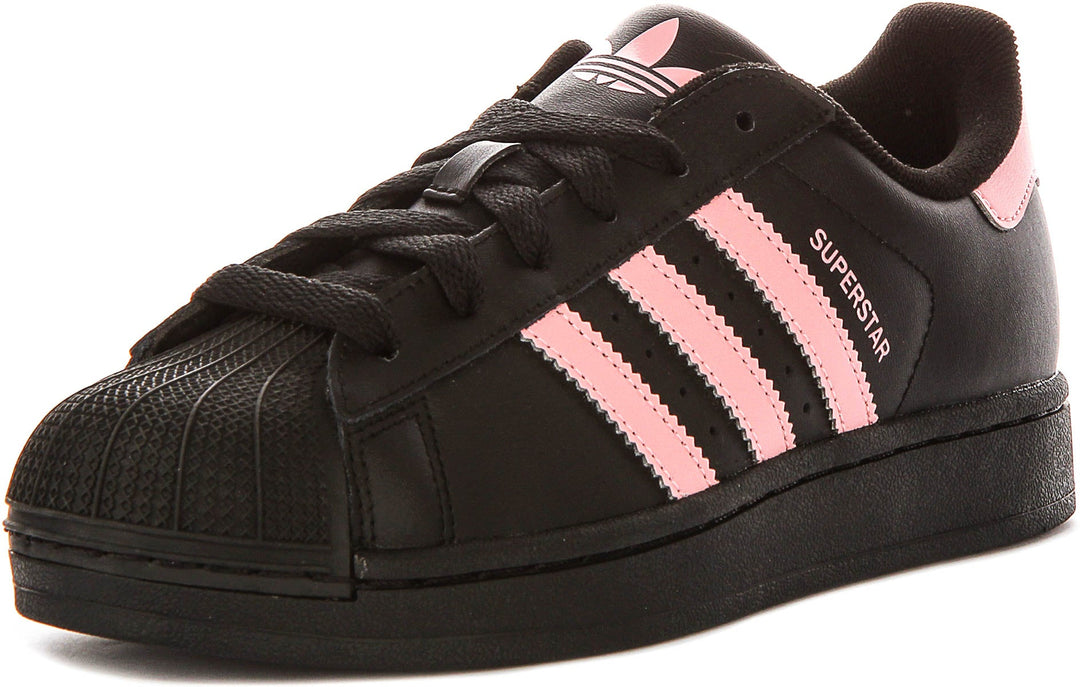 Adidas Superstar II J in Nero Rosa per Junior