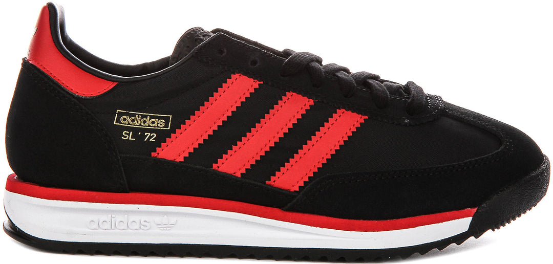 Adidas Sl 72 Rs J in Nero Rosso per Junior