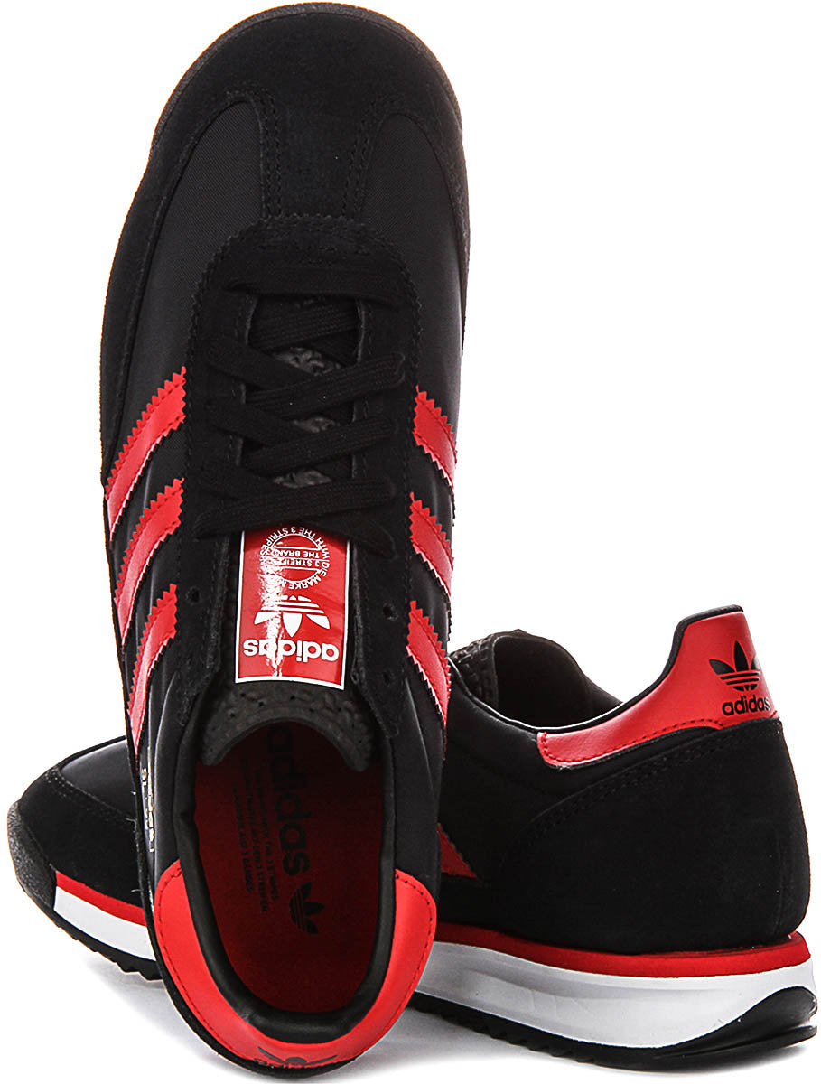 Adidas Sl 72 Rs J in Nero Rosso per Junior