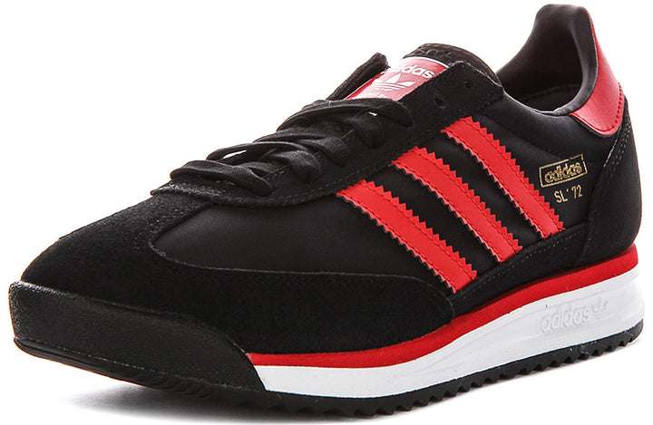 Adidas Sl 72 Rs J in Nero Rosso per Junior