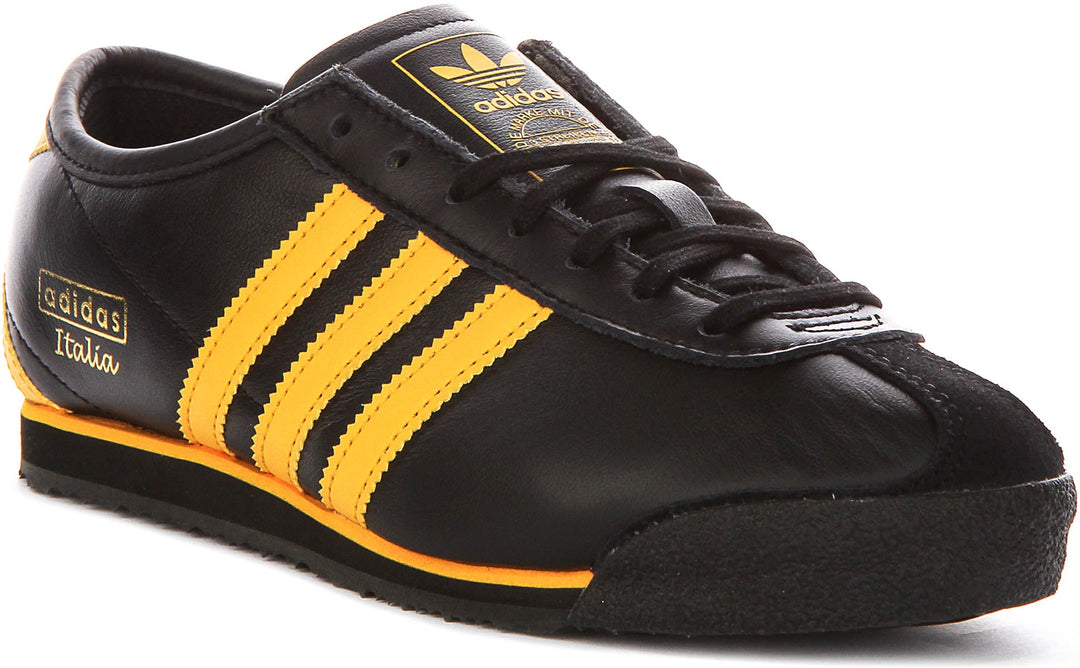 Adidas Italia 70S W en Negro Amarillo para Mujer