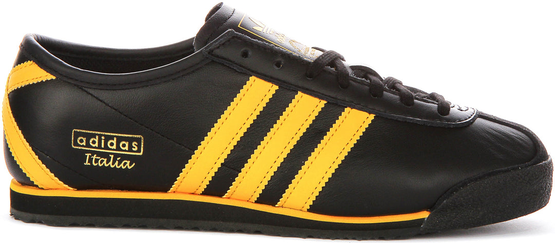 Adidas Italia 70S W en Negro Amarillo para Mujer