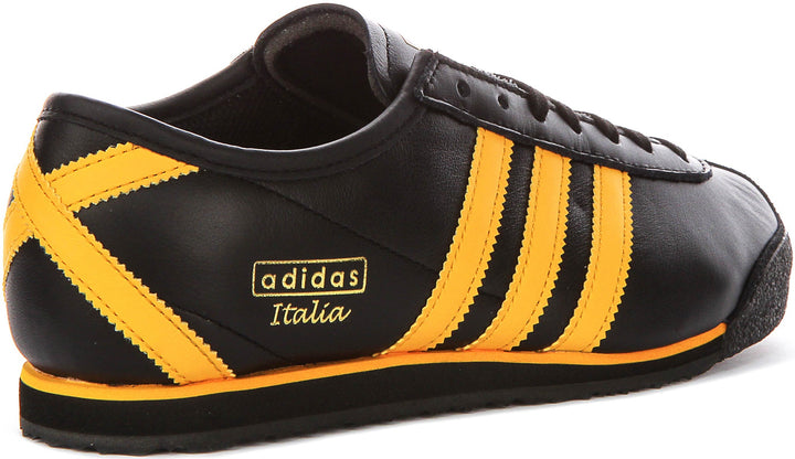 Adidas Italia 70S W en Negro Amarillo para Mujer