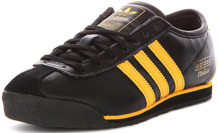 Adidas Italia 70S W en Negro Amarillo para Mujer