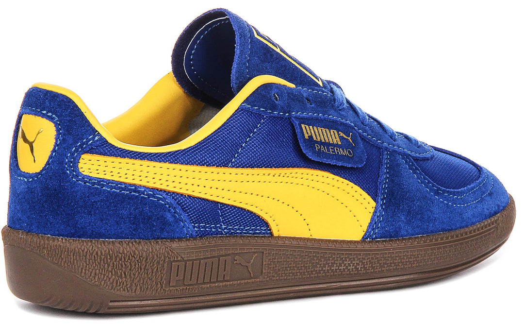Puma Palermo Vintage en azul y amarillo