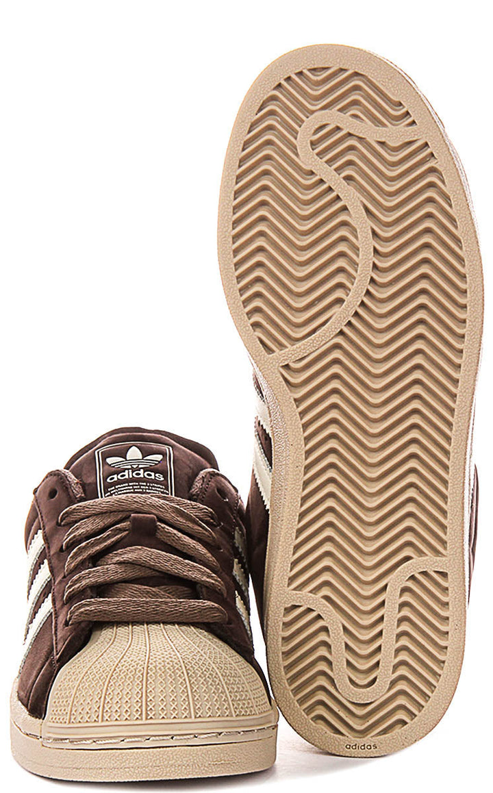Adidas Superstar II in Marrone Beige