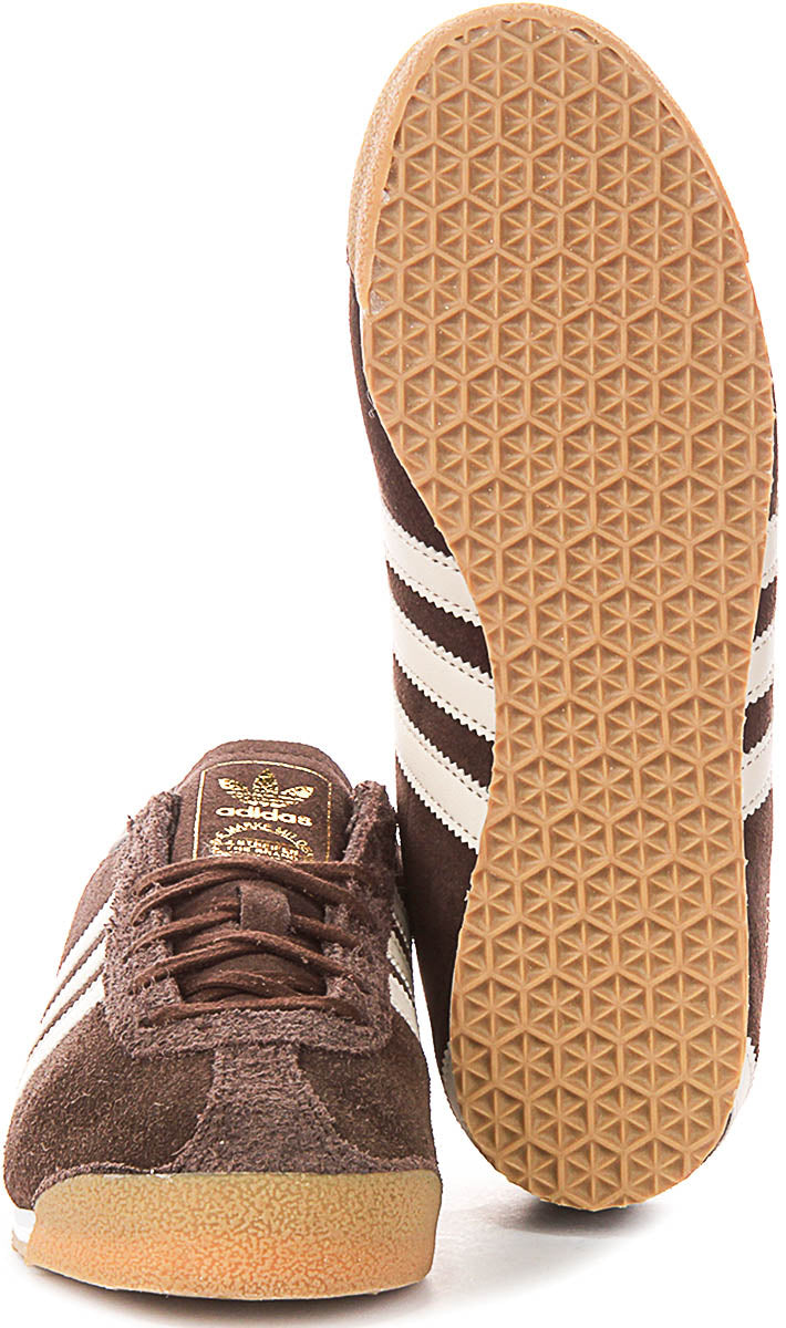 Adidas Italia 70S in Marrone Bianco