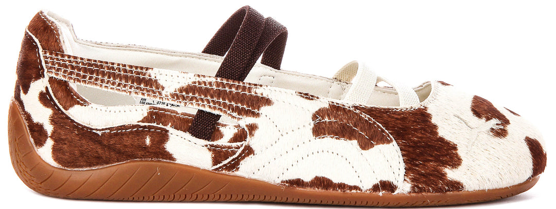Puma SC Ballet Cow en beige marron pour femmes  