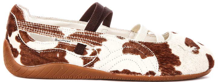 Puma SC Ballet Cow en beige marron pour femmes  