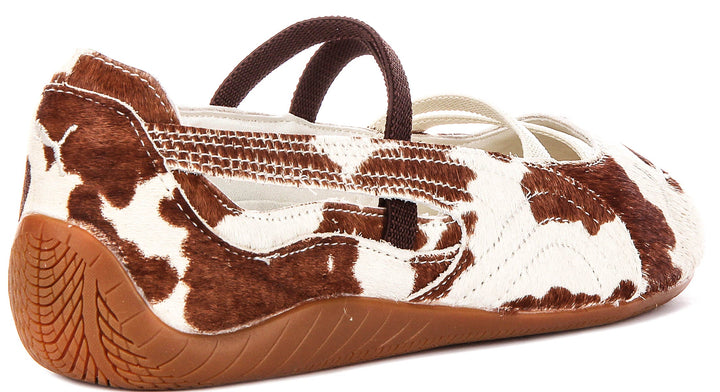 Puma SC Ballet Cow en beige marron pour femmes  