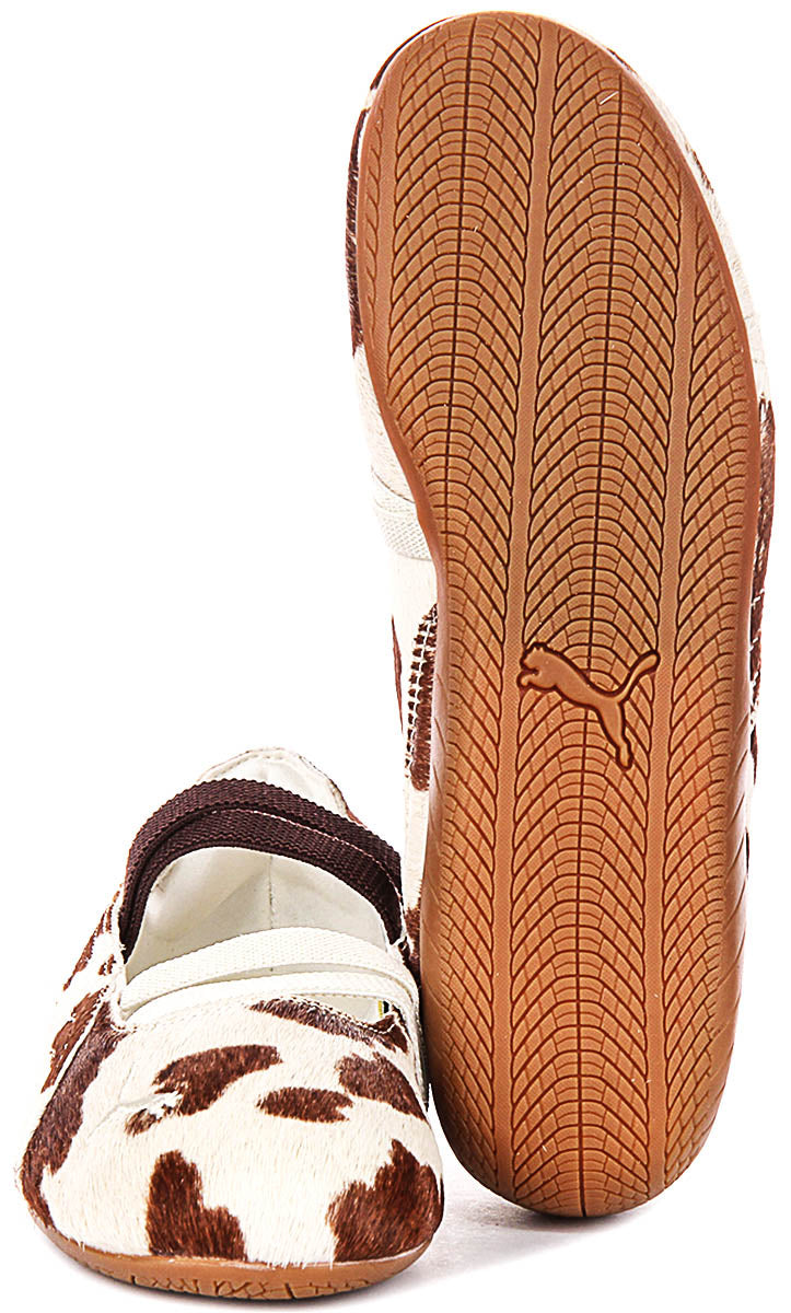 Puma SC Ballet Cow en beige marron pour femmes  