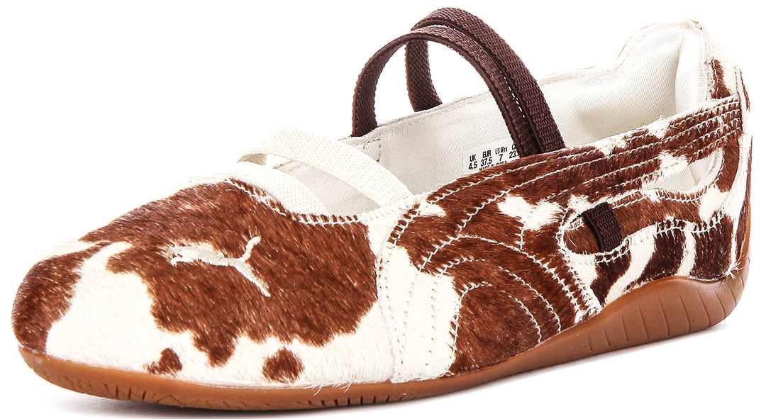 Puma SC Ballet Cow en beige marron pour femmes  