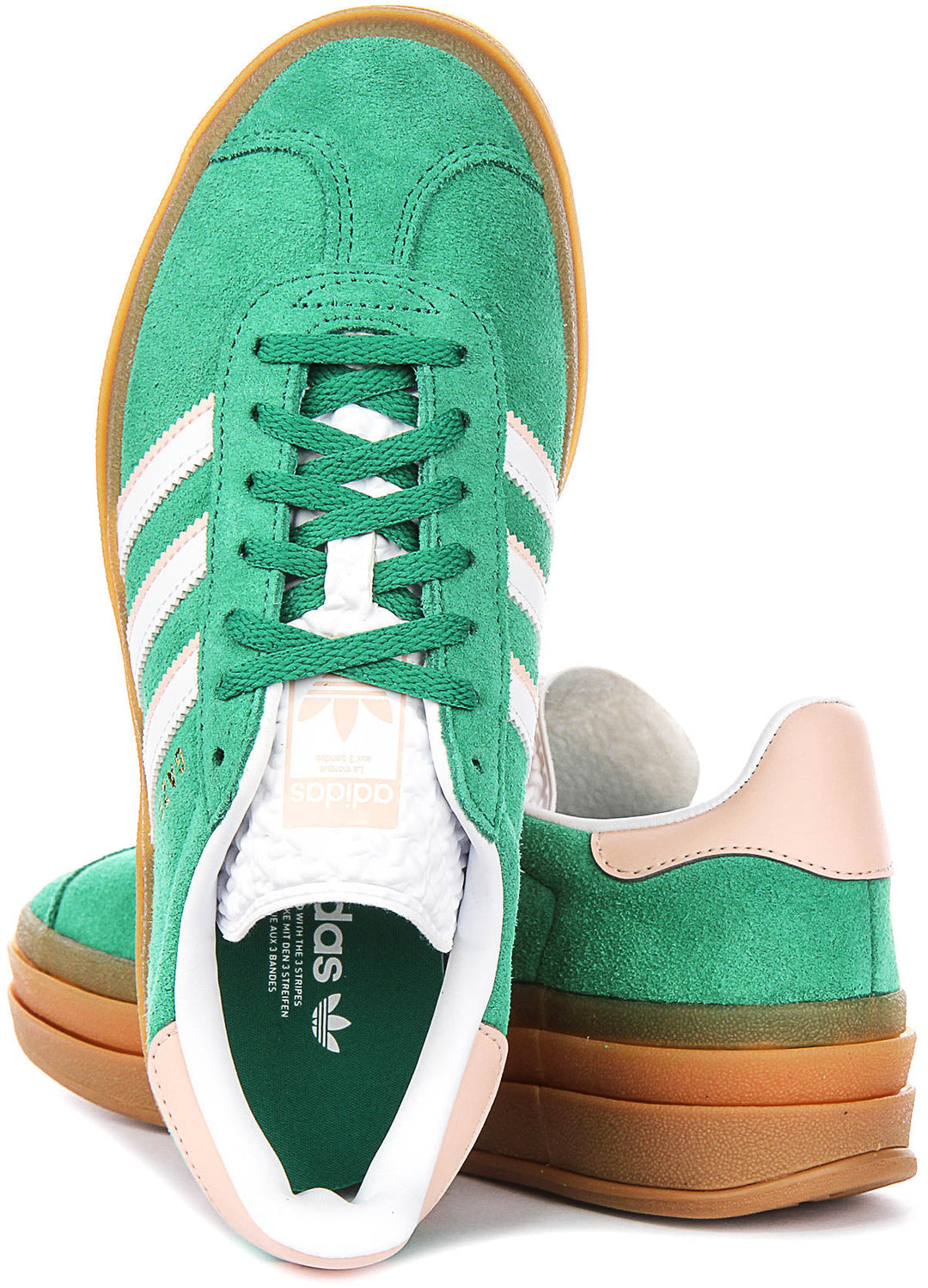 Adidas Gazelle Bold J in Verde per Junior