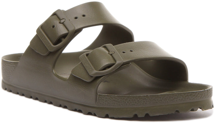 Birkenstock Arizona EVA Sandalo a doppio cinturino da donna in kaki