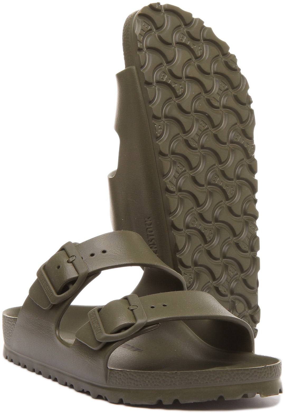 Birkenstock Arizona EVA Sandalo a doppio cinturino da donna in kaki