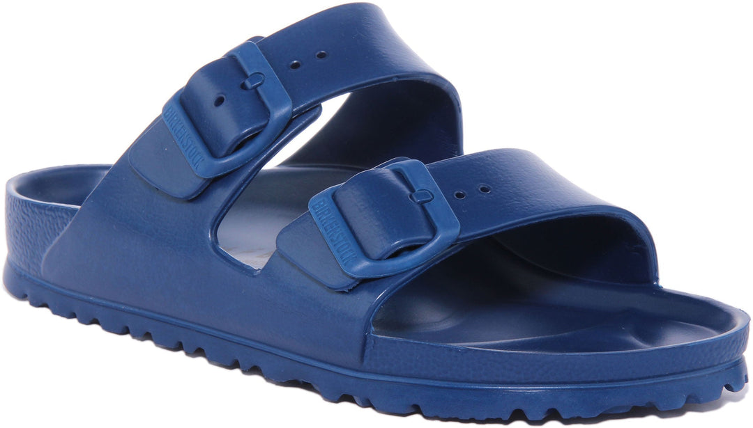 Birkenstock Arizona EVA Sandalo a doppio cinturino da donna in blu marino