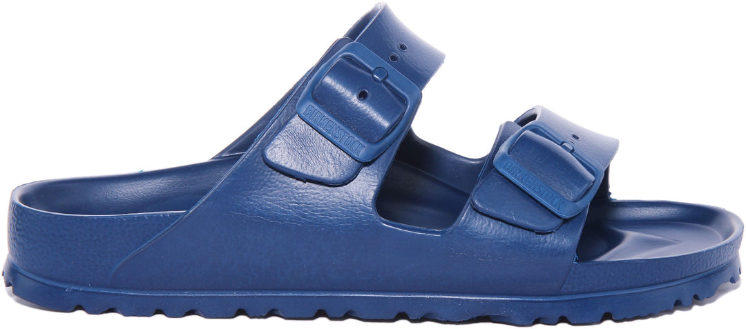 Birkenstock Arizona EVA Sandalo a doppio cinturino da donna in blu marino