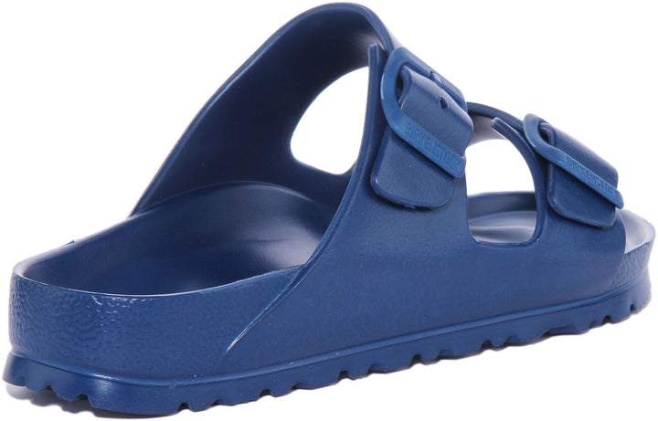 Birkenstock Arizona EVA Sandalo a doppio cinturino da donna in blu marino