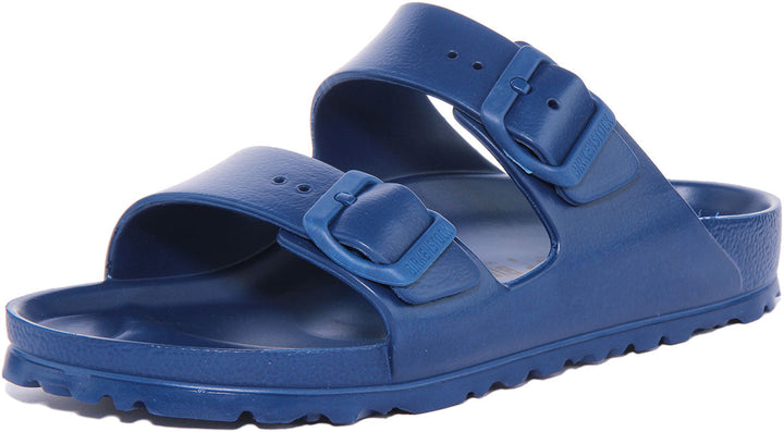 Birkenstock Arizona EVA Sandalo a doppio cinturino da donna in blu marino