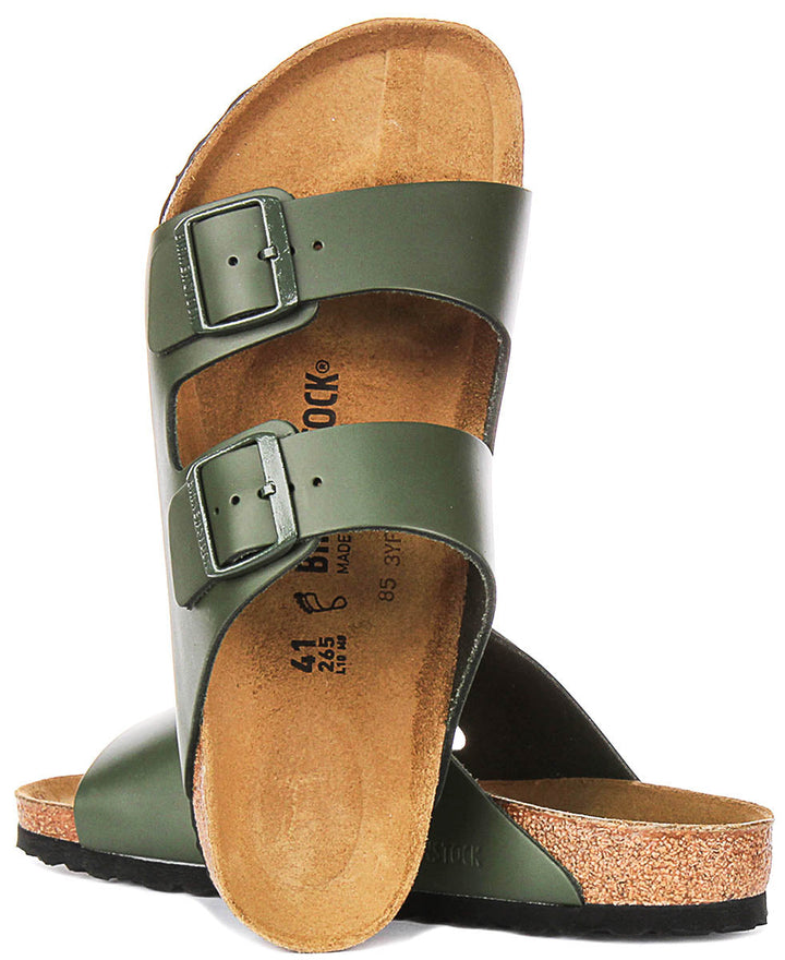 Birkenstock Arizona Bs in Olijfgroen | Regular Fit