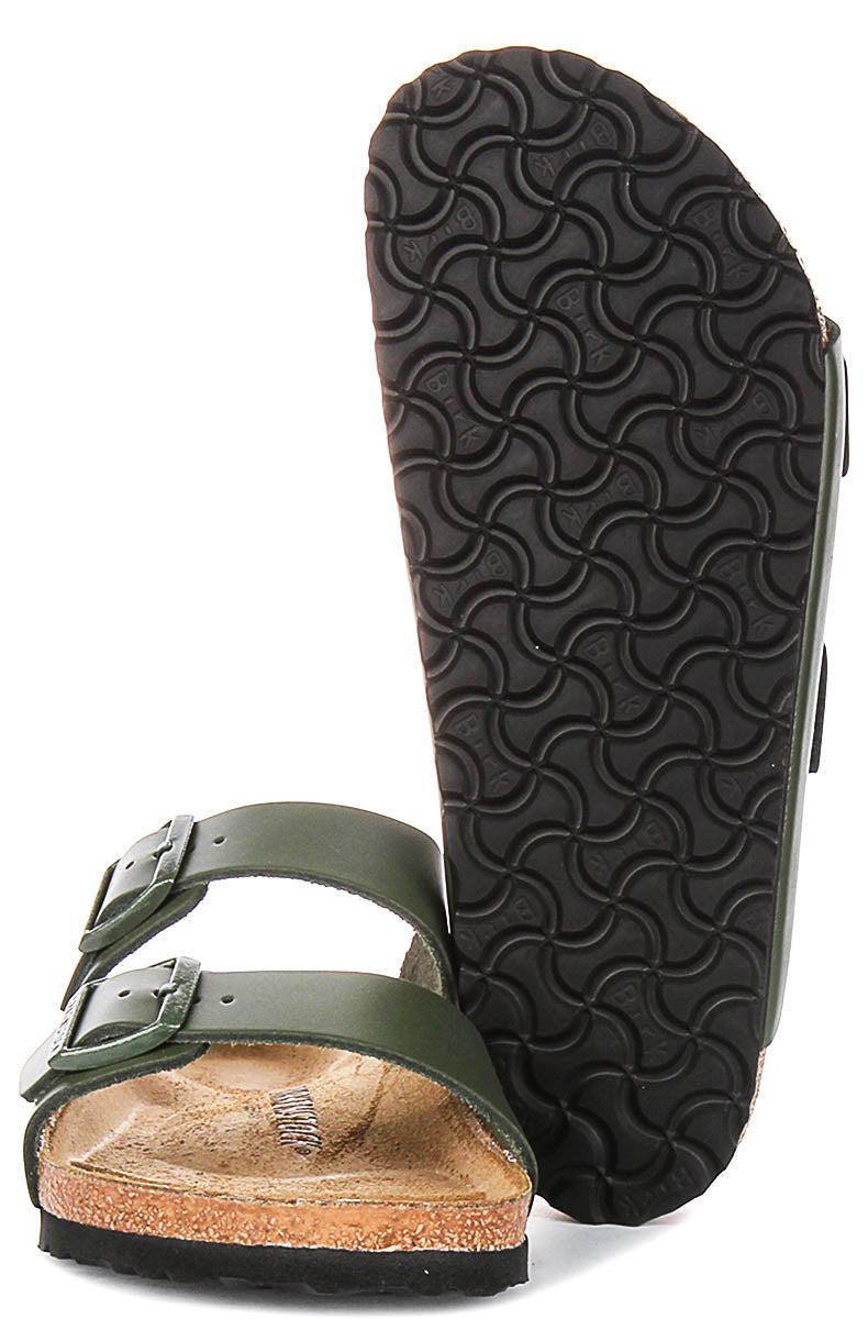 Birkenstock Arizona Bs in Olijfgroen | Regular Fit