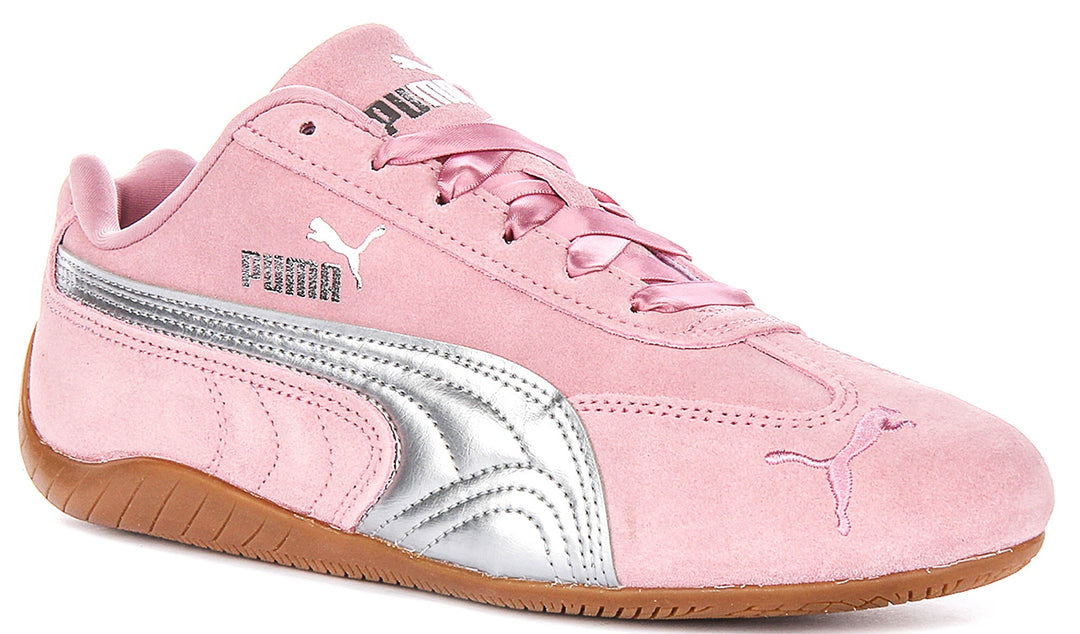 Puma Speedcat metálico en rosa para junior