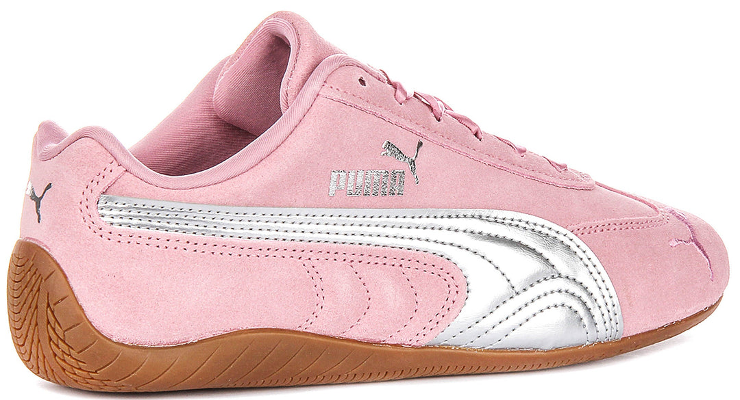 Puma Speedcat metálico en rosa para junior