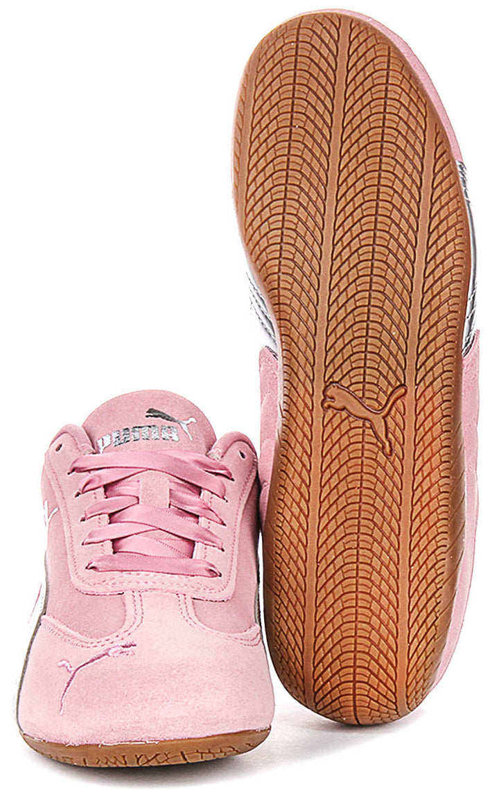 Puma Speedcat metálico en rosa para junior