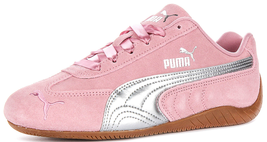 Puma Speedcat metálico en rosa para junior