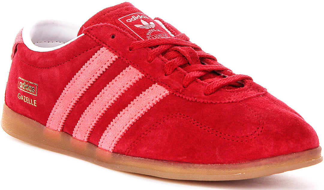 Adidas Gazelle Lo Pro in Rosso Bianco per Donna