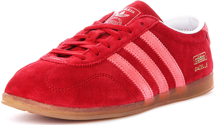 Adidas Gazelle Lo Pro in Rosso Bianco per Donna