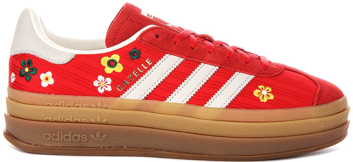 Adidas Gazelle Bold W X Liberty in Rosso Bianco per Donna