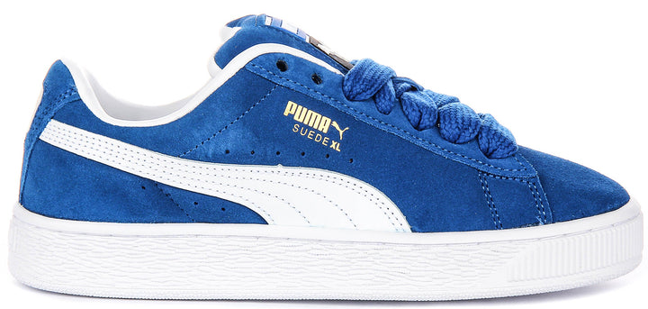 Puma Suede XL JR in blu reale per junior